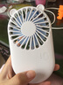 鳗而登 手持USB风扇手持充电风扇迷你桌面小型风扇静音办公室学生口袋小风扇 可爱卡通风扇随机颜色 600mAh 实拍图