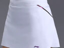 李宁（LI-NING） 羽毛球裙运动短裙女式 防走光打底裤大码网球裙子瑜伽健身跑步 白色 XL 实拍图