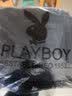 花花公子（PLAYBOY）套装男长袖卫衣春秋季连帽外套三件套商务休闲百搭运动舒适透气 黑灰色（加绒款） 4XL (170斤-180斤) 实拍图