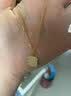 潮宏基 碎碎冰5G黄金项链女足金套链时尚高级感送女友生日礼物 计价 4.6g 链长约42cm+延长链 实拍图