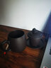 茗客 紫砂办公杯带盖茶杯紫泥茶具男士杯子泡茶水杯办公室水杯大容量带盖过滤个人 禅茶一味貔貅办公杯 实拍图