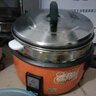厨之慧商用电饭锅食堂酒店大电饭煲大容量电饭锅 老式饭店用大型电饭锅 橙色36升（50-60人用）36L带蒸笼 实拍图