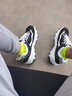 斯凯奇（Skechers）男鞋经典熊猫鞋情侣款复古简约厚底增高运动鞋休闲鞋老爹鞋秋冬季 【四季经典款】黑色/白色/BKW 39.5 实拍图