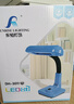 换灯管式老人台灯插电式护眼书桌学生学习按钮开关卧室喂奶床头灯 3011蓝色（3瓦） 标配 实拍图