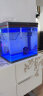 森森（SUNSUN）森森鱼缸小型客厅水族箱生态桌面创意玻璃缸免换水ZHR-380灰色 实拍图