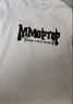 MMOPTOP个性字母印花短袖T恤男士夏季纯棉宽松半袖潮流上衣M0028白色2XL 实拍图