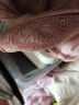 华婷露（Huatinglu） 内衣女夏季无海绵蕾丝性感超薄无钢圈文胸大胸显小全罩杯微聚拢 宛兰-复古粉 80B /36B 实拍图