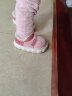 镭镭鸭冬季儿童棉拖鞋包跟亲子棉鞋大童保暖加绒加厚防水鞋居家 粉色 24 -25码内长15cm2-3岁 实拍图