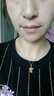 伊莎维拉18k金项链女玫瑰金项链彩金肖邦链k金锁骨链素链可调节 18k玫瑰金桃心肖邦2.2-2.3克50cm 实拍图