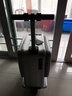 Airwheel爱尔威电动行李箱可骑行拉杆登机箱铝框可坐智能代步旅行箱男女 20英寸豪华版-银 实拍图