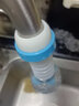 卡丹娜 水龙头防溅头厨房水龙头花洒防溅喷头延伸器可伸缩 蓝色 1个装 实拍图