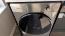 松下（Panasonic）超薄洗衣机洗烘一体机10公斤滚筒50.6cm嵌入 纳诺怡泡沫净光动银除菌XQG100-ND139以旧换新 晒单实拍图