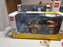 卡威（KIV）工程车玩具套装儿童玩具汽车男童合金吊车搅拌车挖掘机儿童节礼物 合金-工程车四件-声光版 实拍图