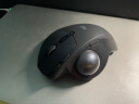罗技（Logitech） M575无线蓝牙鼠标 舒适办公鼠标 拇指轨迹球多设备切换 优联笔记本电脑人体工学鼠标 MX ERGO 无线/蓝牙可充电 轨迹球鼠标 实拍图