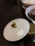金镶玉 茶壶茶杯功夫茶具套装 办公室旅行泡茶送礼品盒收纳 月亮快客杯 实拍图