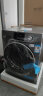 小天鹅（LittleSwan）滚筒洗衣机全自动 水魔方系列 护色护形 彩屏智能投放 超薄10公斤 以旧换新TG100V87MIY 实拍图