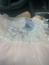 迪士尼（Disney）女童连衣裙儿童爱莎公主网纱裙小女孩节日表演裙 HXM092粉色120cm 晒单实拍图