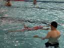 TOSWIM拓胜儿童泳衣连体萌趣卡通男童女童防晒宝宝游泳衣梦境游戏150 实拍图
