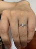 DR求婚钻戒铂金 经典六爪 FOREVER经典 结婚戒指 1克拉F色VS1【GIA证书+礼盒】 （手寸详询客服） 实拍图