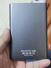 科硕（KESU） 移动硬盘USB3.0安全加密 2.5英寸高速笔记本电脑手机外接机械硬盘 尊贵金属-太空灰+硬盘防震包 250GB 实拍图