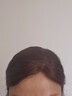 艾丝菲 真发假发女直发片头顶发少遮白发无痕刘海发块轻薄中老年补发片 全手织【10x12】25cm 自然黑 实拍图