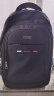 朗斐双肩包男士背包大容量旅游行李包学生书包女初中商务笔记本电脑包 黑色配红标 实拍图