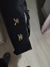 天堂伞男士伞全自动商务伞三折超轻折叠伞女士黑胶太阳伞广告伞印制logo 黑色(升级款黑胶)【全自动 】 实拍图