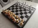 御圣国际象棋折叠磁性迷你大号国际象棋套装初学入门学生儿童节礼物 (特大号)磁性国际象棋+配双后 实拍图