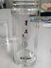 思宝墨晶双层玻璃杯着晶工艺礼盒装商务办公茶水杯带茶隔车载便携水杯 实拍图