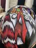坦克（Tanked Racing）摩托车头盔T127全盔国潮安全帽3C机车双镜片电动车防风男女 黑色醒狮【透明镜片+镀银镜片+头套+尾翼】 XXXL（适合头围60-61cm） 实拍图