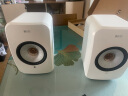 KEF LSX II 电脑无线HiFi音响蓝牙2.0立体声桌面有源音箱台式电视音响家用高保真扬声器 矿石白 实拍图