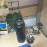 慕馨（moosen）保温杯男士女304不锈钢大容量水杯户外热水瓶便携杯子定制logo 黑色-750ml（收藏+关注得杯刷） 实拍图