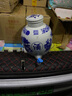 睿初景德镇10/20/50斤青花瓷家用陶瓷酒坛子密封泡空酒罐酒缸酒瓶 30斤八仙【带龙头】 实拍图