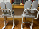 益威（EIEV） 儿童学习椅可升降学生椅子儿童写字椅 儿童矫姿椅学生座椅家用电脑椅 贵族灰-正姿增高脚踏款 实拍图