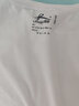 浪莎短袖T恤男半袖体恤衫透气半截袖男士夏天汗衫衣服五分上衣男装 白色 2XL 实拍图