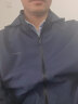 梦特娇（MONTAGUT）商务男士翻领单夹克外套简约百搭刺绣纯色夹克 B款星空蓝 52 实拍图