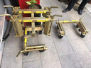 益力恒汽车杠杆式移车器液压挪车器机械拖车器移车神器物业小区挪车神器 3吨简配黄色四个 实拍图