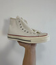 匡威（Converse）1970s 经典高帮鞋情侣运动鞋学生鞋休闲帆布鞋男女鞋多巴胺 162053C 米白色 35 /3 实拍图
