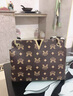 VQGT轻奢新款女士小方包包单肩腋下女包包时尚印花链条包百搭斜挎包 咖啡色（可代写贺卡） 实拍图