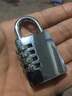 【京送】NBYT304不锈钢锁梁防水防锈防雨室外户外庭院门后备箱箱包健身房更衣柜大铁门密码锁挂锁 T1130-SS(中号） 实拍图