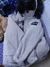 雅鹿羽绒服男加厚2023新款工装派克大毛领情侣燕麦色冬装外套YZX 燕麦色【男款｜貉子毛领】 170/M（建议110-130斤） 实拍图