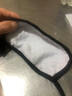 奥益亨防尘透气纯色棉口罩可水洗潮流黑色男女通用 纯黑口罩1个 实拍图