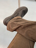 斯凯奇（Skechers）商务休闲皮鞋男一脚蹬工作鞋舒适低帮休闲鞋流行正装鞋 77157 黑色/BLK 39.5 实拍图