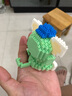KEPIN微颗粒拼插拼图积木模型男女孩儿童蛋糕生日六一儿童节礼物玩具 7153-杰拉托尼 实拍图
