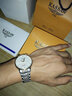 KASSAW卡梭名表  瑞士认证手表男士大表盘进口机芯机械表男女情侣手表 间金白面（带鉴定证书）钢带男款 实拍图