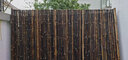 古之南竹篱笆栅栏围栏 防腐竹子屏风围墙护栏民宿庭院隔断日式竹排户外 紫竹 高180cm*长200cm 实拍图