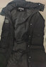 鸭鸭（YAYA）羽绒服女新款长款冬季加厚品牌时尚休闲宽松舒适百搭加厚外套KL 黑色 S (155) 实拍图