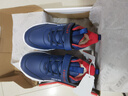 ABC KIDS童鞋男童鞋子2025秋季新款儿童运动鞋网面儿童跑鞋时尚潮流女童鞋 加绒深蓝红 34 实拍图