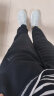 adidas加绒保暖束脚运动裤男装阿迪达斯官方轻运动IJ8885 黑色 A/M 晒单实拍图