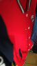 史努比（SNOOPY）儿童装棒球服男立领开衫女童春秋季外套夹克衫时尚休闲上衣 FA FA1007①X-1004⑨B-20337⑦J红 110 实拍图